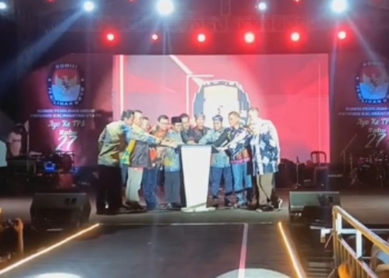 KPU Kaltara Luncurkan Tahapan Pilgub, Dihadiri Ribuan Warga