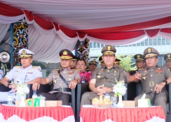 Wakapolda Kaltara Hadiri HUT Satpol, Satlinmas dan Pemadam Kebakaran