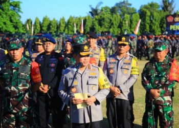 TNI-Polri Gelar Apel Pasukan Pengamanan World Water Forum ke-10 di Bali