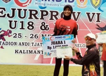 Bulungan dan KTT Kuasai Kejurprov Atletik Kelompok Umur