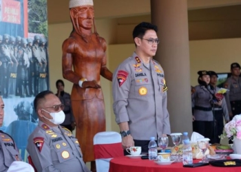 Kapolda Kaltara Tutup Tradisi Pembaretan Bintara Remaja Angkatan 50/54