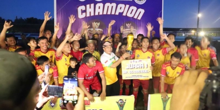 Gubernur Berharap Sepak Bola Bangkitkan Olahraga Kaltara