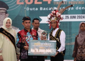 Pj Walikota Tarakan Nilai Literasi Penting untuk Wujudkan Generasi Emas 2045