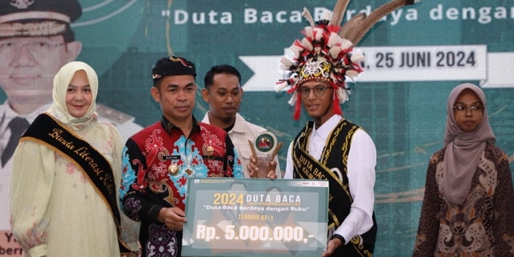 Pj Walikota Tarakan Nilai Literasi Penting untuk Wujudkan Generasi Emas 2045