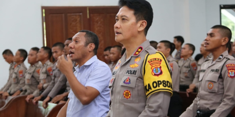 Melalui Binrohtal, Polda Kaltara Tingkatkan Kualitas Spiritual dan Mental Personel
