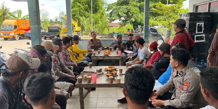 Gelar Jumat Curhat, Polda Kaltara Serap Aspirasi Warga Sekitar Pelabuhan Kayan IV
