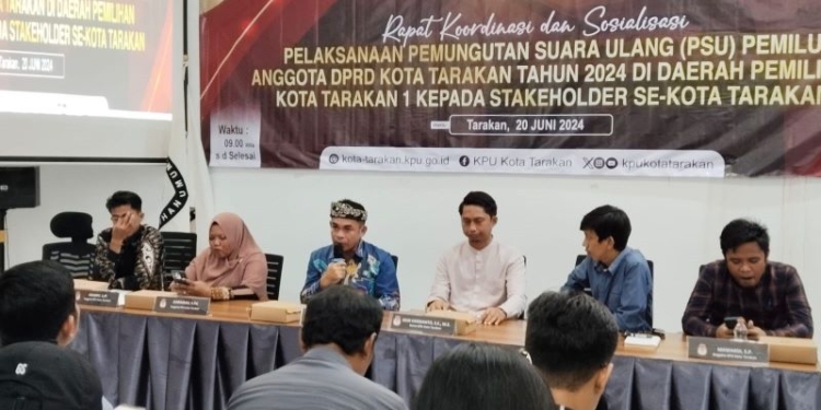 Pj Walikota Bustan Tegaskan Komitmen Pemkot Tarakan Sukseskan PSU