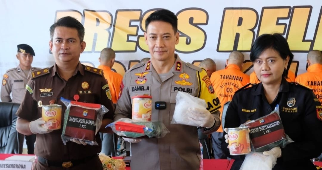 Polda Kaltara Musnahkan Barang Bukti 20 Kg Sabu