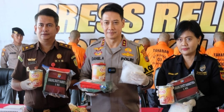 Polda Kaltara Musnahkan Barang Bukti 20 Kg Sabu