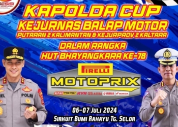 Kejurnas Balap Motor Seri II Kalimantan Bakal Diramaikan Pembalap PON