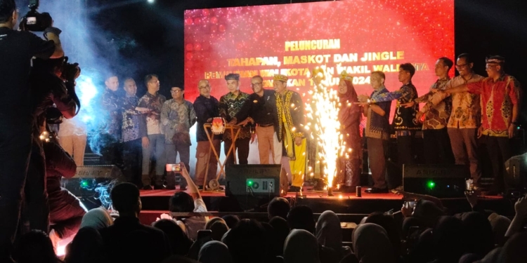 Peluncuran Tahapan, Maskot dan Jingle Pilkada Tarakan Meriah, KPU Ajak Masyarakat Mencoblos pada 27 November