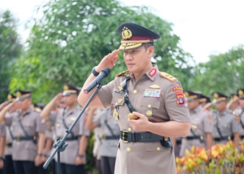 HUT Bhayangkara ke-78, Polda Kaltara Gelar Upacara Ziarah di Taman Makam Pahlawan Telabang Bangsa