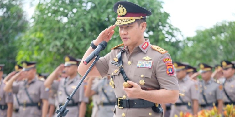 HUT Bhayangkara ke-78, Polda Kaltara Gelar Upacara Ziarah di Taman Makam Pahlawan Telabang Bangsa