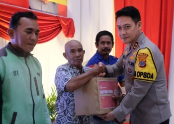 Sambut Hari Bhayangkara ke-78, Polda Kaltara Bagikan 8 Ribu Paket Bansos ke Masyarakat