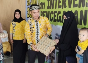 Pj Walikota Tarakan Dampingi Tim Pelaksana Kemenkominfo Lakukan Pemantauan dan Intervensi Stunting