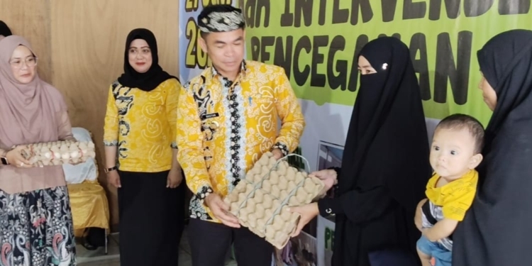 Pj Walikota Tarakan Dampingi Tim Pelaksana Kemenkominfo Lakukan Pemantauan dan Intervensi Stunting