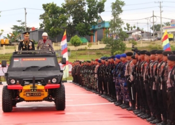 Polda Kaltara Gelar Upacara dan Syukuran Hari Bhayangkara ke-78