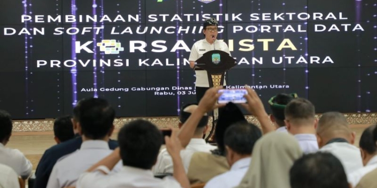 Pemprov Apresiasi Upaya BPS Menyongsong Indonesia Emas 2045 Melalui Aplikasi Korsa Vista