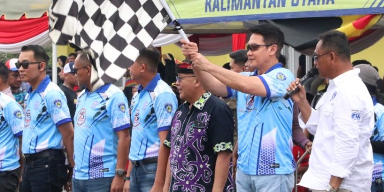 Kapolda Kaltara Buka Kejurnas Roadrace Putaran II Region Kalimantan dan Kejurprov Seri II Kaltara