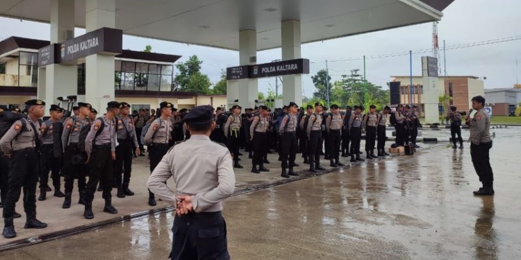 Polda Kaltara Kerahkan 120 Personel Amankan PSU di Tarakan