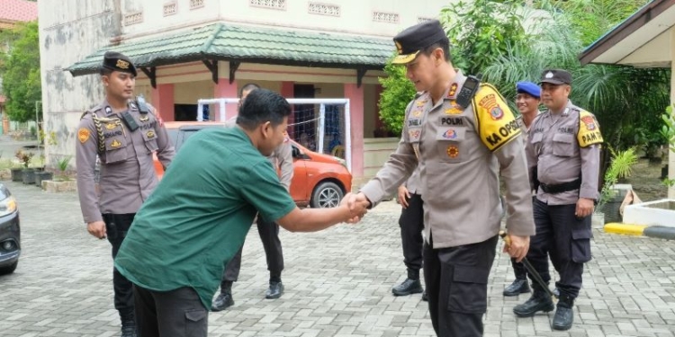 Kapolda Kaltara Monitoring Pemungutan Suara Ulang di Tarakan