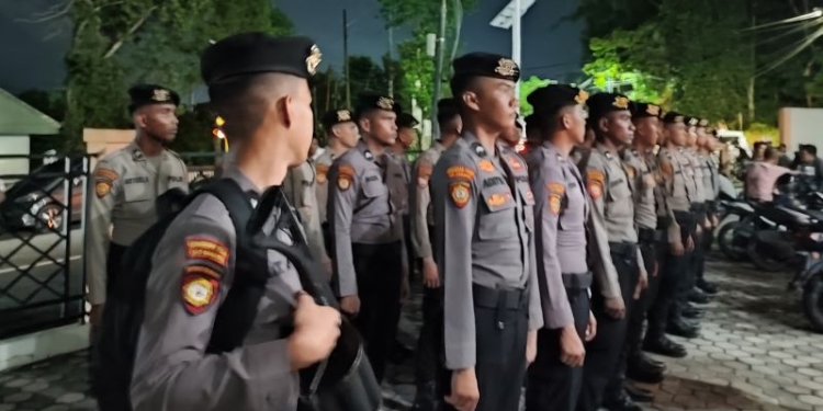 Polda Kaltara Sukses Amankan Rekapitulasi Hasil Penghitungan Suara PSU di Tarakan