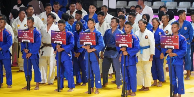 Polda Kaltara Kirim 21 Atlet ikuti Kejurnas Judo Kapolri Cup 2024