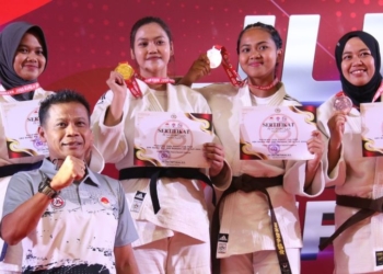 Judoka Putri Polda Kaltara Bawa Pulang 1 Emas, 1 Perak, 2 Perunggu di Kejurnas Kapolri Cup 2024
