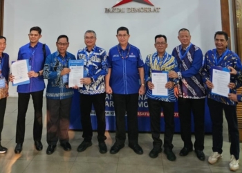 Partai Demokrat Serahkan Rekomendasi b1 KWK kepada 4 Pasangan Calon Bupati dan Wakil Bupati se-Kaltara