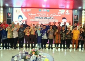 Wabup Hanafiah Hadiri Malam Keakraban Jambore Cabang V Gerakan Pramuka 2024