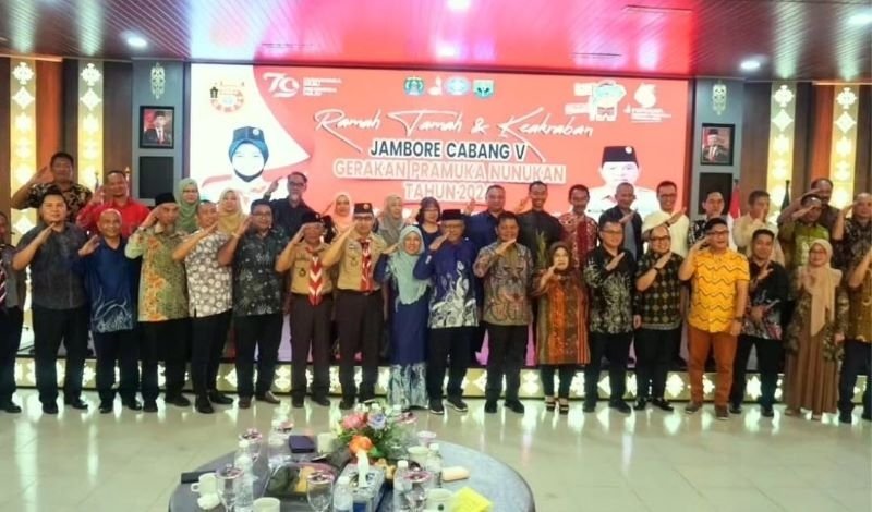 Wabup Hanafiah Hadiri Malam Keakraban Jambore Cabang V Gerakan Pramuka 2024