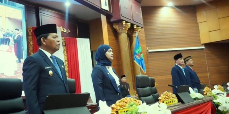 Bupati dan Wabup Nunukan Hadiri Pengambilan Sumpah Anggota DPRD Masa Jabatan 2024 – 2029