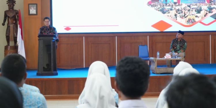 Wagub Kaltara Sampaikan Gagasan Strategis dalam Pelantikan MD KAHMI Malinau