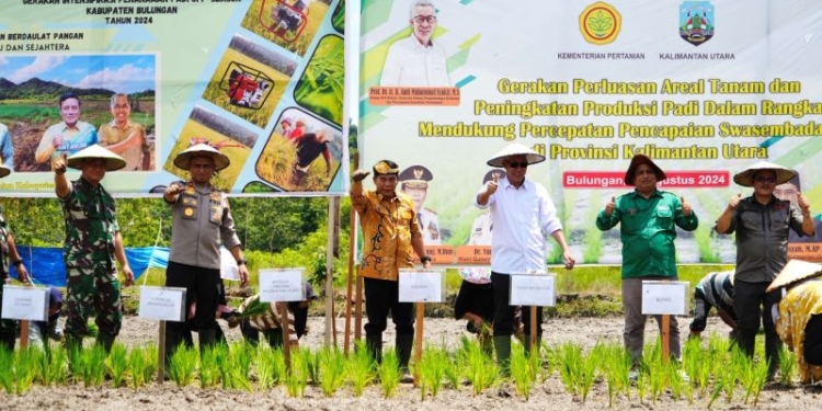 Galakkan Aksi Gerakan Peningkatan Produksi Padi