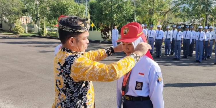 Pj Wali Kota Tarakan Buka Pusdikat Paskibraka