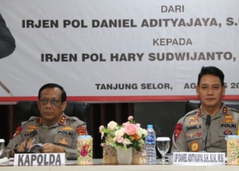 Gelar Sertijab dan Paparan Laporan Kesatuan