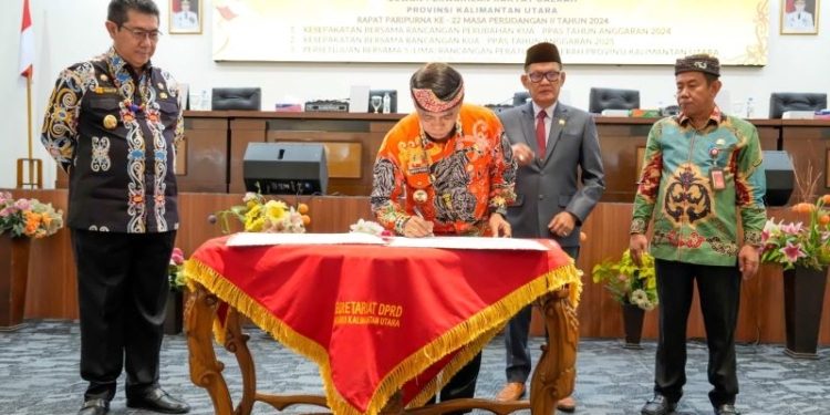 Pemprov Bersama DPRD Kaltara Sepakati Rancangan Perubahan KUA-PPAS