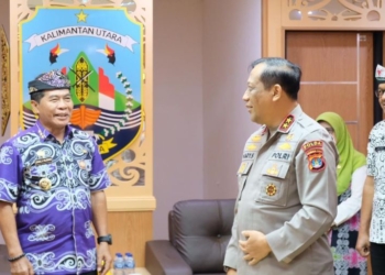 Kapolda Silaturahmi ke Gubernur Kaltara
