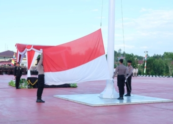 Wakapolda Kaltara Pimpin Upacara Hari Kemerdekaan RI ke-79