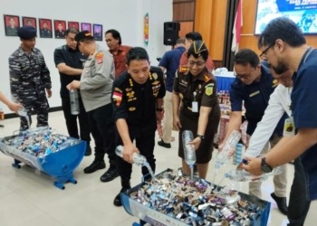 Bea Cukai Tarakan Musnahkan Barang Bukti Hasil Penindakan Maret 2023 hingga April 2024
