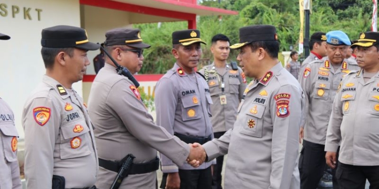 Kapolda Kaltara Kunker ke Wilayah Hukum Polres KTT