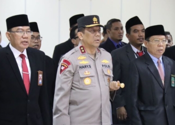 Kapolda Hadiri Pelantikan Kepala BPKP Kaltara