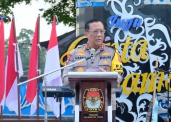 Kapolda Hadiri Deklarasi Kampanye Damai Pilgub Kaltara 2024