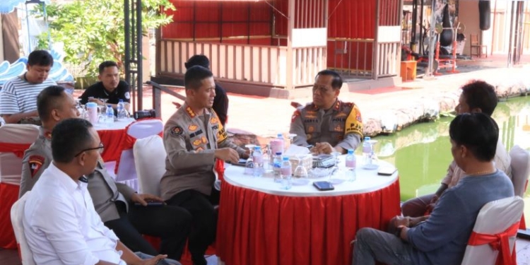 Jalin Sinergitas, Kapolda Kaltara Silaturahmi dengan Wartawan