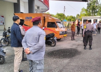 Polda Kaltara Turut Kawal Logistik Pilkada ke KTT dan Malinau