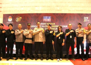 Pengamanan Debat Publik Kedua, Polda Kaltara dibackup Polda Metro Jaya