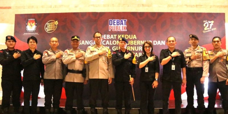 Pengamanan Debat Publik Kedua, Polda Kaltara dibackup Polda Metro Jaya