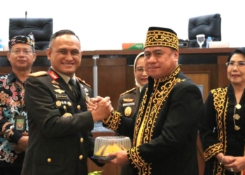 Wakapolda Kaltara Hadiri Rapat Paripurna HUT Provinsi Kaltara ke-12