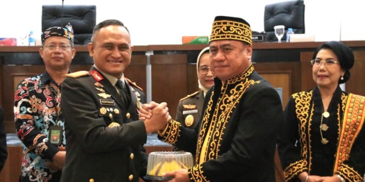 Wakapolda Kaltara Hadiri Rapat Paripurna HUT Provinsi Kaltara ke-12