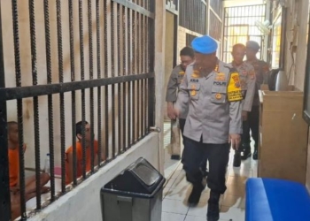 Kabid Propam Cek Ruang Tahanan dan Penyaluran Dana OMP Kayan 2024 di Polres Nunukan